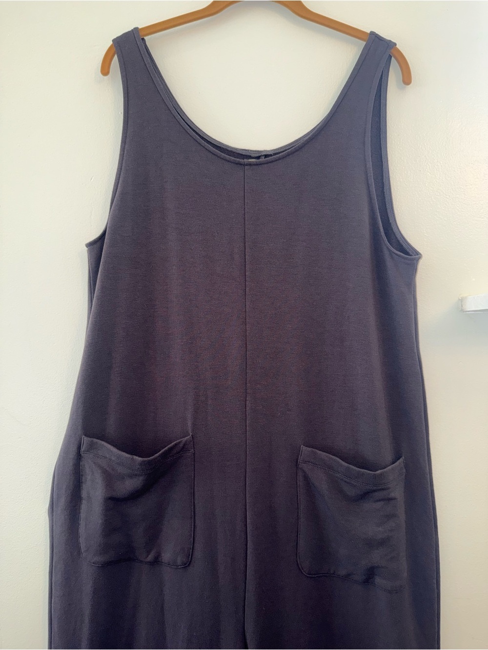Madewell Black Sleeveless Wide-Leg Pocket Jumpsuit - Picture 2 of 9